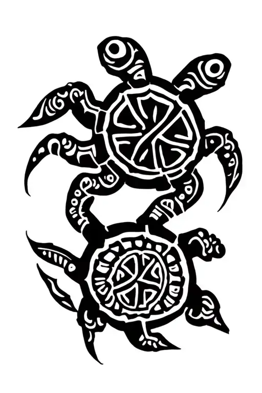 básquet, tortugas tattoo design idea