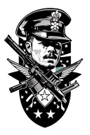 united states air force veteran tattoo design idea
