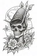 Live Long Romere tattoo design idea