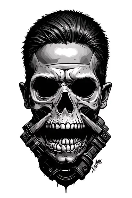 mad max incorporated tattoo design idea