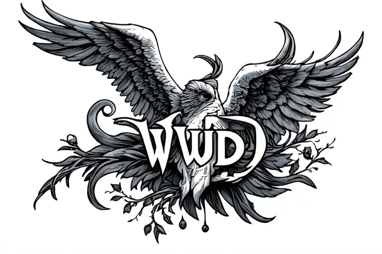 Wwjd tattoo design idea