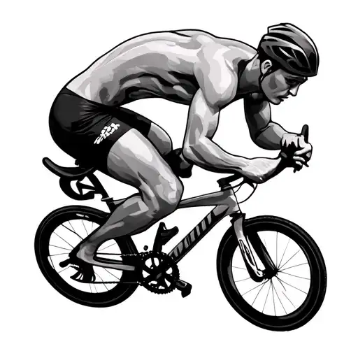 Swim Bike Run tattoo design idea