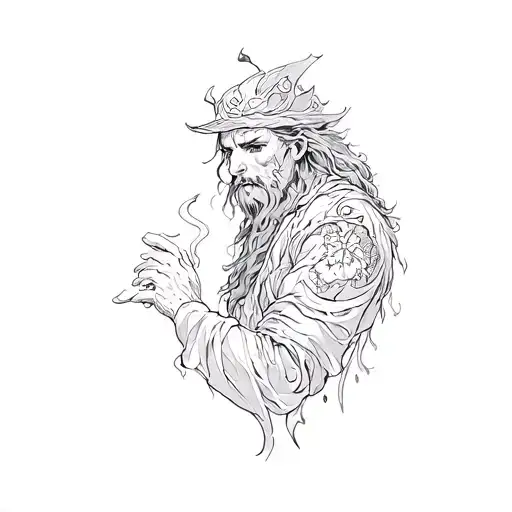 mimir good tattoo design idea