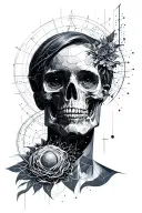 quantum physics tattoo design idea