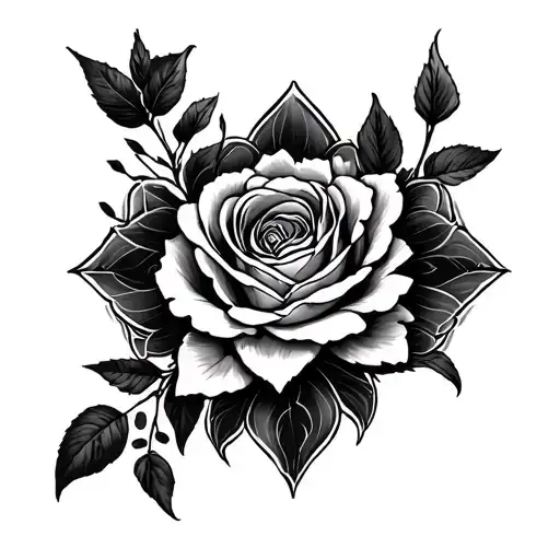 Pubic tattoo design idea