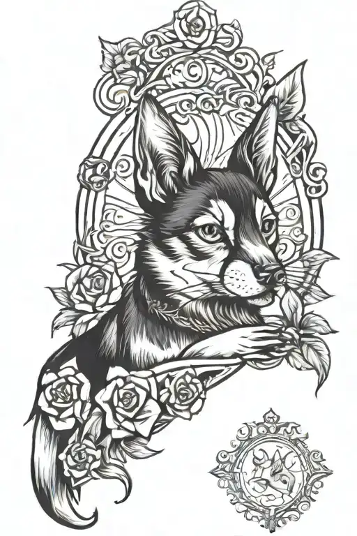 pet memorial tattoo tattoo design idea