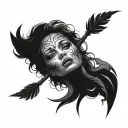 Survivor Of Abuse tattoo design idea