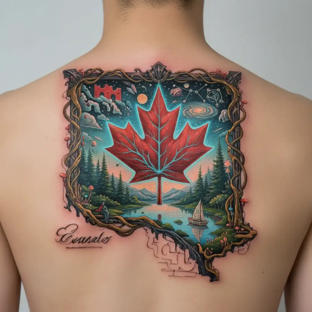 Canada, 1976, no vaccine, freedom tattoo design idea