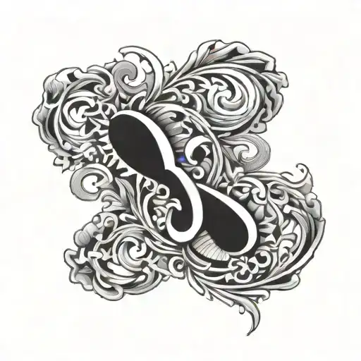 number 08/23/2024 tattoo design idea