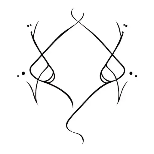 pisces and libra tattoo design idea
