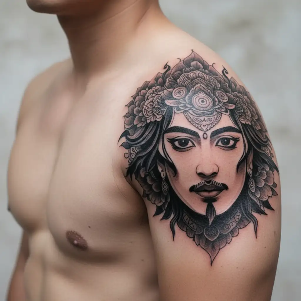 Tibetan tattoo design idea