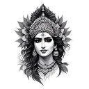 Raja tattoo design idea