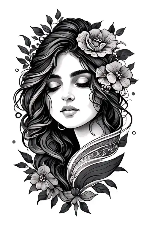 A tattoo for my mother in the arm or foot that means something special for the two tattoo design idea