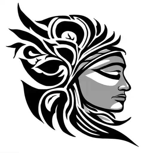 Zapotec tribal tattoo tattoo design idea