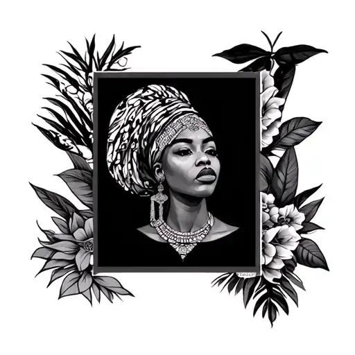 a tattoo that best represents the Lagos Nigerian culture tattoo design idea