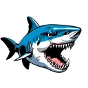 hammer head shark tattoo design idea