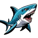 hammer head shark tattoo design idea