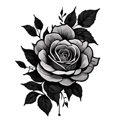 Wrap Around Ankle tattoo design idea