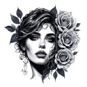 Bisexual tattoo design idea