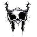 Pubic tattoo design idea