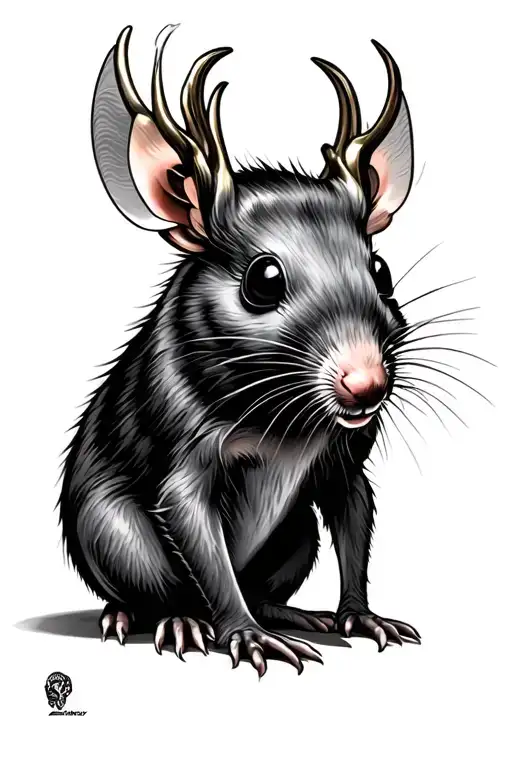 Rat King tattoo design idea
