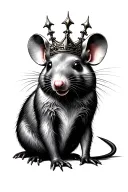 Rat King tattoo design idea