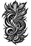 Anglo Saxon pattern tattoo design idea