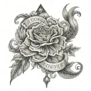 Proverbs 27:17 tattoo design idea