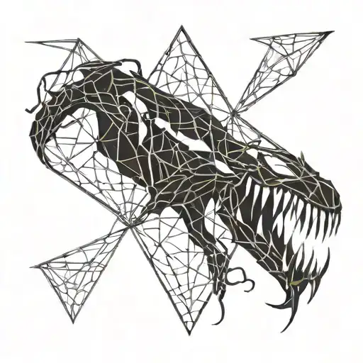 Venom tattoo design idea
