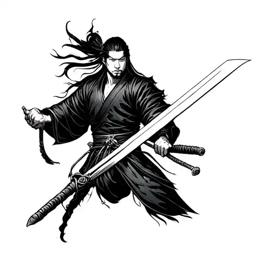 Hatori Hanzo Sword tattoo design idea
