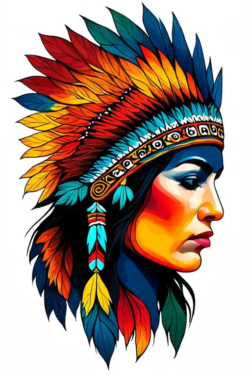 ojibwe pride inspired tattoo tattoo design idea