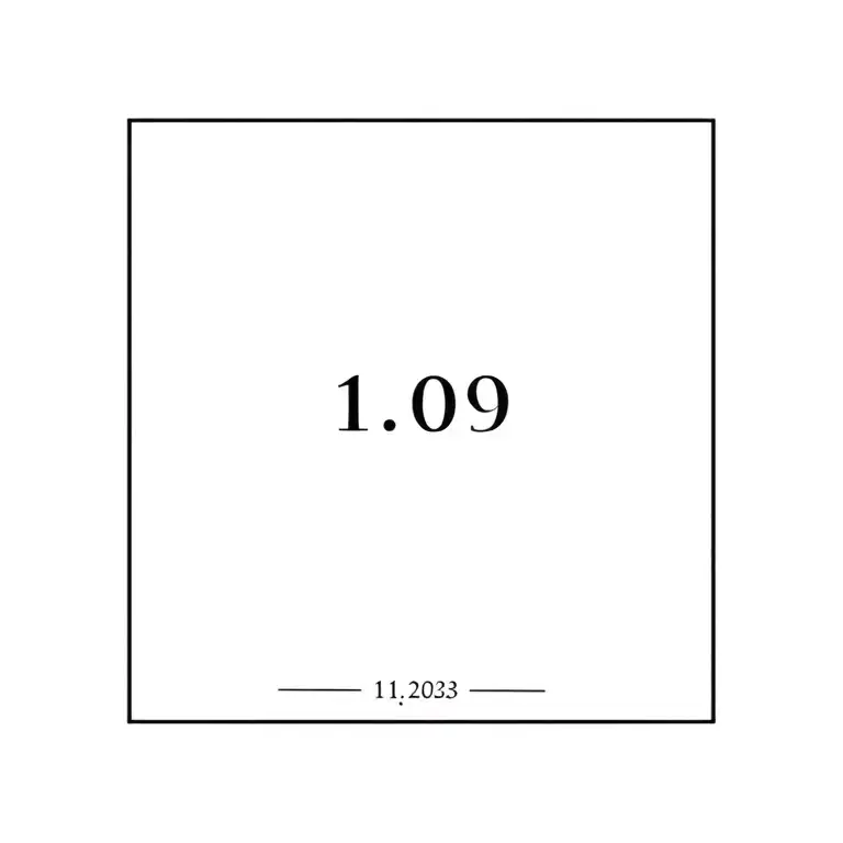 date 11.09.2023. in romanic numbers tattoo design idea