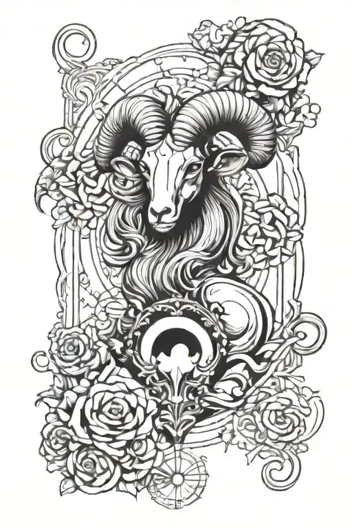 Aries zodiac sign cancer zodiac sign libra zodiac sign tattoo design idea