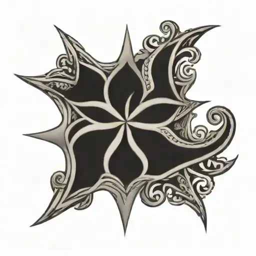 Trinacria symbol tattoo design idea