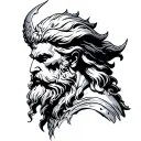 Zeus Thor Odin mythic tatoo tattoo design idea
