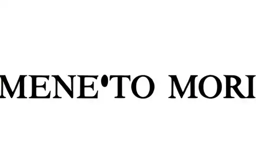 "Memento Mori" tattoo design idea