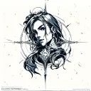 Atlas tattoo design idea