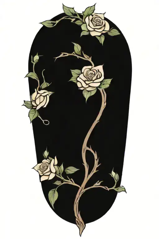 heart roses book dragon tattoo design idea