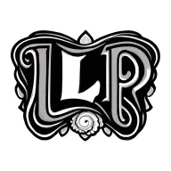 "LLP" cowrie shell pattern tattoo design idea