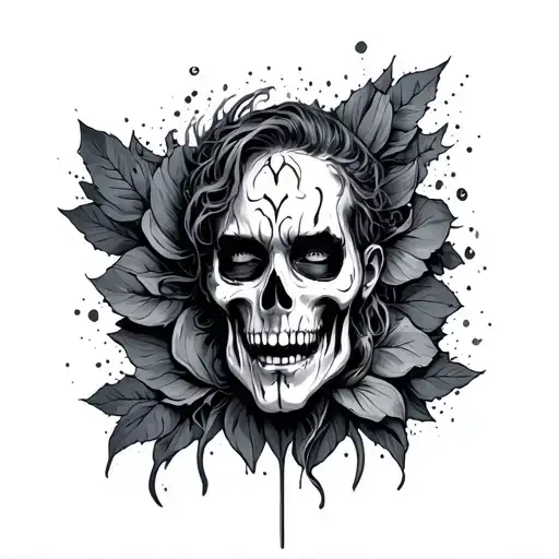 with pain comes strength 333 tattoo design idea