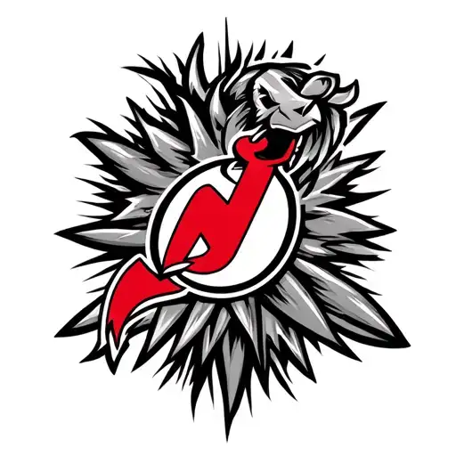 New Jersey devils tattoo design idea