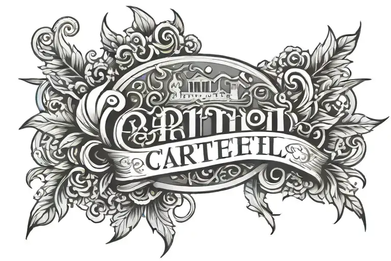 Cartel tattoo tattoo design idea