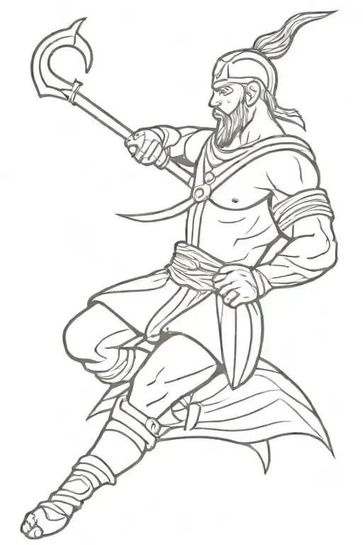 Spartacus tattoo design idea