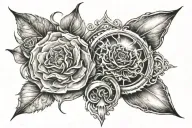 Medium sized inner forearm tattoo design idea
