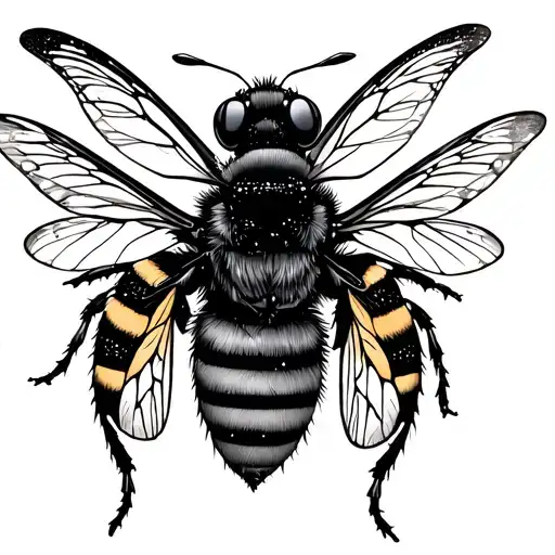 float like a butterfly, sting like a bee tattoo design idea