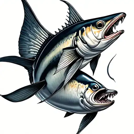 Barracuda tattoo design idea