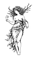 Aphrodite the goddess of love tattoo tattoo design idea