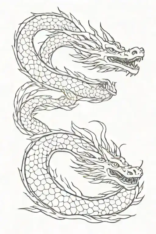spirited away haku dragon tattoo design idea