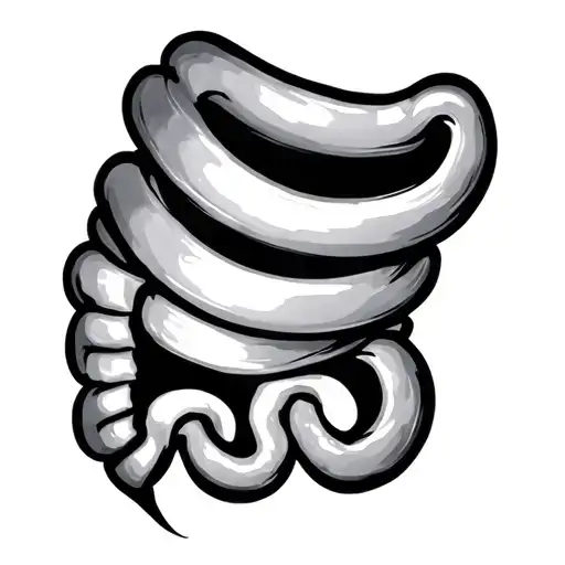 Colon Cancer tattoo design idea