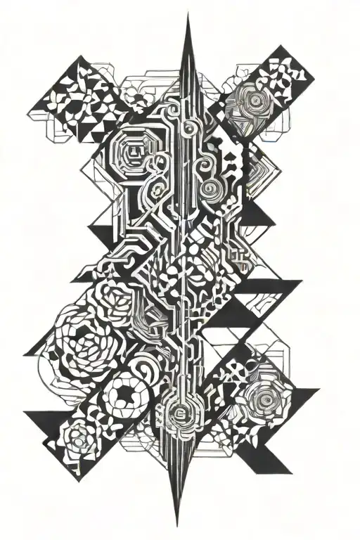 back spinal tattoo tattoo design idea